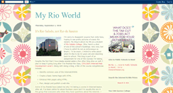 Desktop Screenshot of myrioworld.blogspot.com