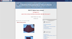 Desktop Screenshot of dedinhos2.blogspot.com