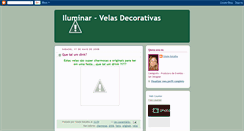 Desktop Screenshot of iluminar-velasdecorativas.blogspot.com