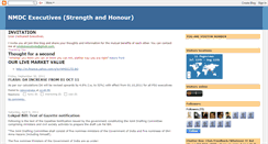 Desktop Screenshot of nmdcexecutives.blogspot.com