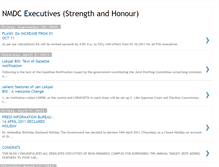 Tablet Screenshot of nmdcexecutives.blogspot.com