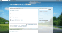 Desktop Screenshot of concessionariasemsalvador.blogspot.com