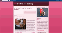 Desktop Screenshot of bostonthebulldog.blogspot.com