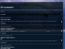 Tablet Screenshot of gliscolastici.blogspot.com