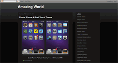 Desktop Screenshot of amazingworldzone.blogspot.com