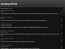 Tablet Screenshot of amazingworldzone.blogspot.com