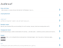 Tablet Screenshot of judesaf.blogspot.com