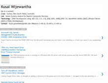 Tablet Screenshot of kusalwijewantha.blogspot.com