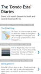 Mobile Screenshot of dondeestadiaries.blogspot.com