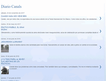 Tablet Screenshot of diariolocalcanals.blogspot.com