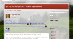 Desktop Screenshot of eltextobiblicont.blogspot.com