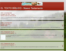 Tablet Screenshot of eltextobiblicont.blogspot.com