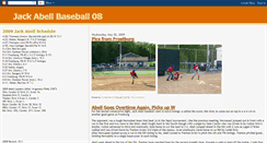 Desktop Screenshot of jackabellbaseball08.blogspot.com