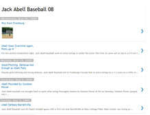Tablet Screenshot of jackabellbaseball08.blogspot.com