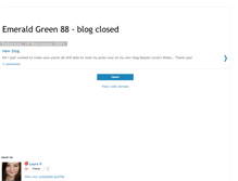 Tablet Screenshot of emeraldgreen88.blogspot.com