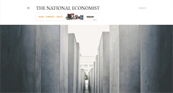 Desktop Screenshot of nationaleconomist.blogspot.com