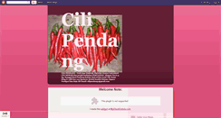 Desktop Screenshot of cilipendang.blogspot.com