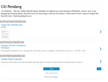 Tablet Screenshot of cilipendang.blogspot.com