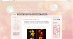 Desktop Screenshot of les-petits-b.blogspot.com