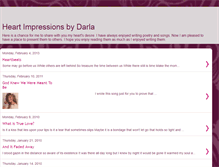 Tablet Screenshot of heartimpressionsbydarla.blogspot.com