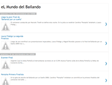 Tablet Screenshot of elmundodelbailando.blogspot.com