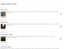 Tablet Screenshot of jollygreengirl.blogspot.com