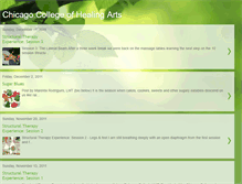 Tablet Screenshot of chicagocollegeofhealingarts.blogspot.com