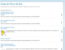 Tablet Screenshot of casapovoilha.blogspot.com