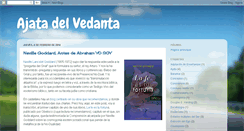 Desktop Screenshot of ajatavedanta.blogspot.com