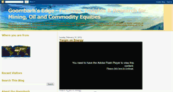 Desktop Screenshot of goombarhsedge.blogspot.com