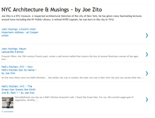 Tablet Screenshot of joezitonyc.blogspot.com