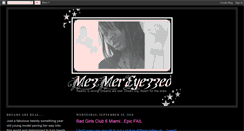 Desktop Screenshot of mezmereyezzed.blogspot.com