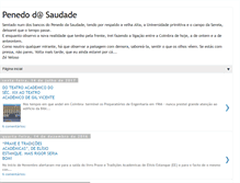 Tablet Screenshot of penedosaudade.blogspot.com