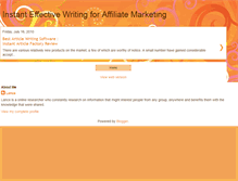 Tablet Screenshot of fastwrite-instantarticlefactoryreview.blogspot.com