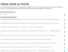 Tablet Screenshot of forum-cidade-fozcoa.blogspot.com