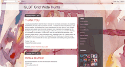 Desktop Screenshot of glbtgridwidehunts.blogspot.com