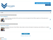 Tablet Screenshot of favarineditora.blogspot.com