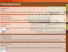 Tablet Screenshot of gotlandsgenealogi.blogspot.com
