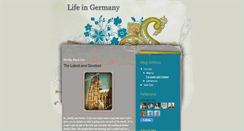 Desktop Screenshot of lifeingermany2.blogspot.com