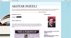 Desktop Screenshot of akhtarinjeeli.blogspot.com