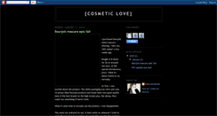Desktop Screenshot of pikacosmeticlove.blogspot.com