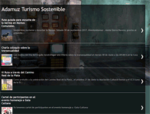 Tablet Screenshot of adamuzturismosostenible.blogspot.com