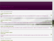 Tablet Screenshot of grupohospitaldeluz.blogspot.com
