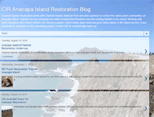 Tablet Screenshot of anacaparestoration.blogspot.com