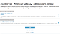 Tablet Screenshot of medretreat.blogspot.com