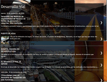 Tablet Screenshot of desarrollovialusergioarboleda.blogspot.com