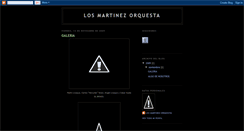 Desktop Screenshot of losmartinez-orquesta.blogspot.com