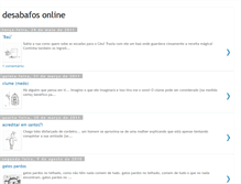 Tablet Screenshot of desabafos-online.blogspot.com
