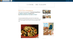 Desktop Screenshot of icookhecleans.blogspot.com