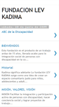 Mobile Screenshot of fundacionlevkadima.blogspot.com